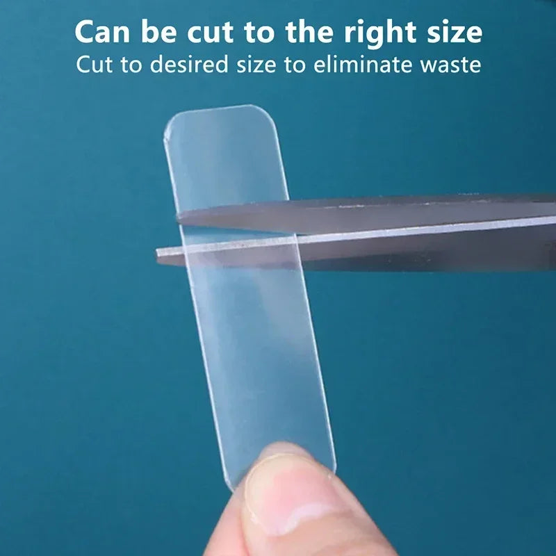 Double Sided Tape Strong Double Sided Adhesive Waterproof Removable Reusable Mounting Tape for Walls Wood Tile Plastic