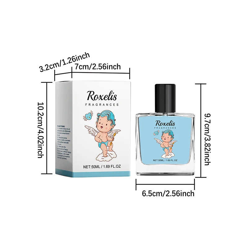 Cupid Cologne Perfume Pheromone Fragrance Spray of Man to Attract Women,Seductive Flirting Scent Female Dating,Angel Body Mist