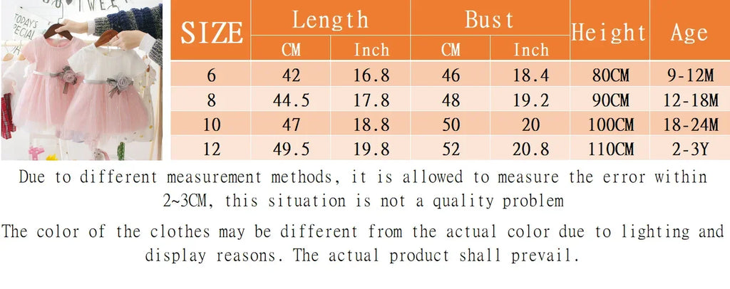 Summer New Baby Girls Dress Sweet Princess Dress Flower Ribbon Mesh Shaggy Gauze Dress Birthday Party Dress