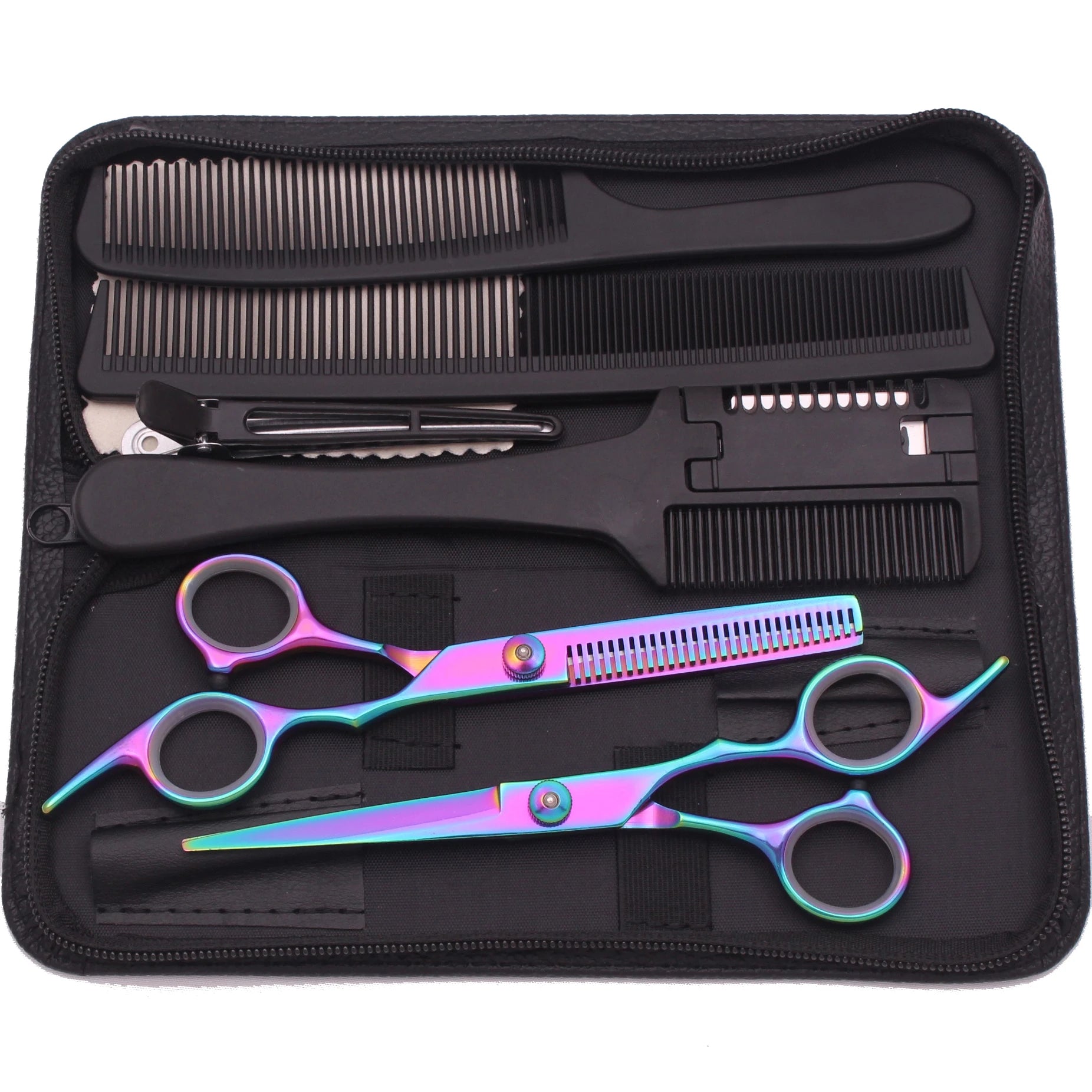 6” Professional Hair Scissors Set – Cutting & Thinning Shears, Japanese Steel