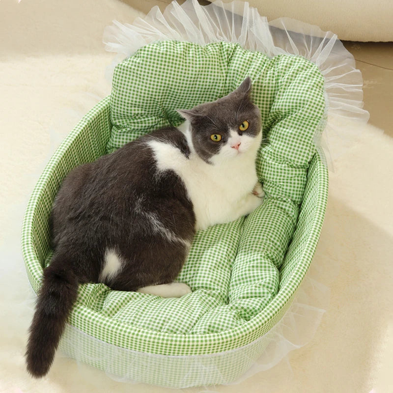 Cat's Nest Four Seasons Universal Non Stick Hairy Mat For Spring, Summer, Autumn, Winter, Small Dog House Small Nest Cat's Nest