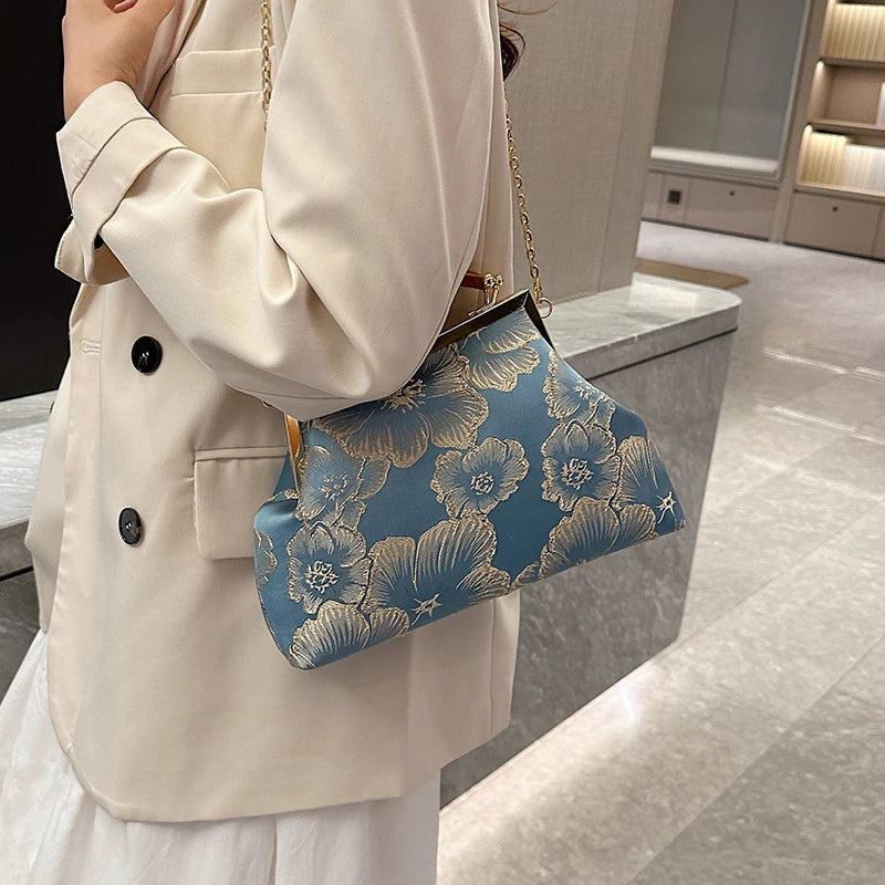 Women Party Dinner Bag Fashion Exquisite Ladies Dinner Bag Luxury Elegant Chain Simple Formal Gorgeous Crossbody Daily use Purse