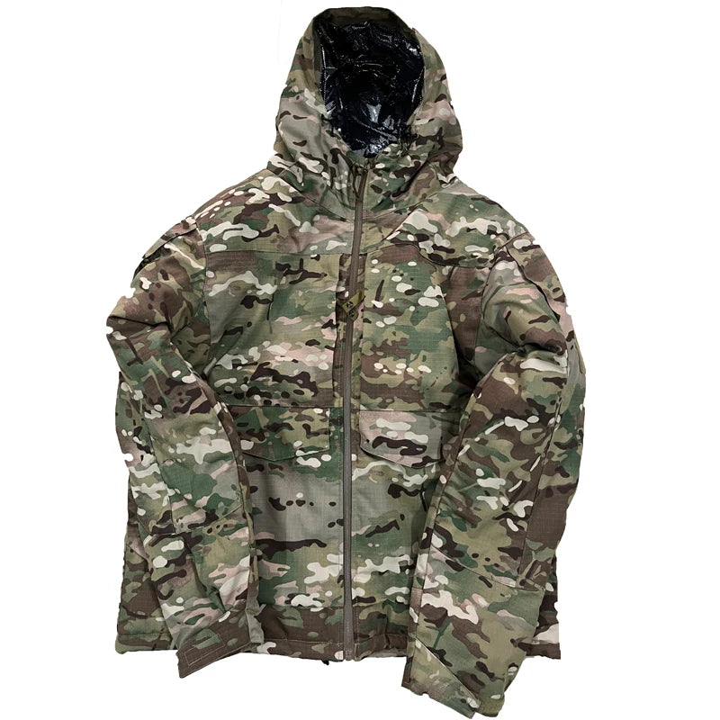 Winter Parkas Men Tactical Jackets Heating Militarmy Jacket Keep Warm Hooded Coats Windbreaker Multicam Thermal Camo Clothing