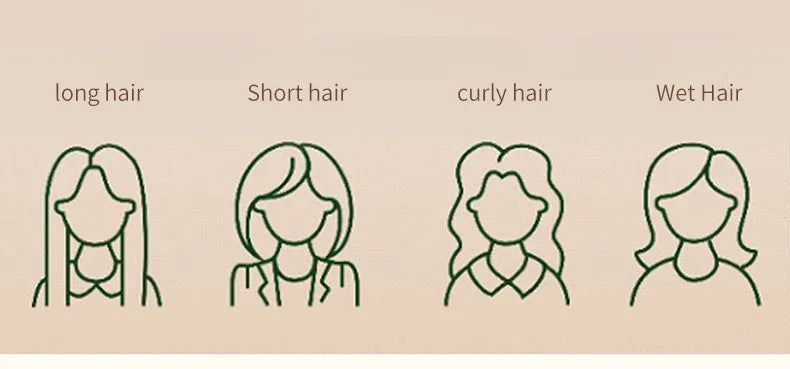 Professional Anti-Knot Comb Mini Angel Hair Smoothing Comb Anti-static Massage Scalp Comb Portable Salon Hairdressing Tool