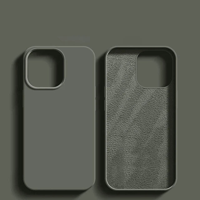 Liquid Silicone iPhone Case – Soft Touch Shockproof Protective Cover