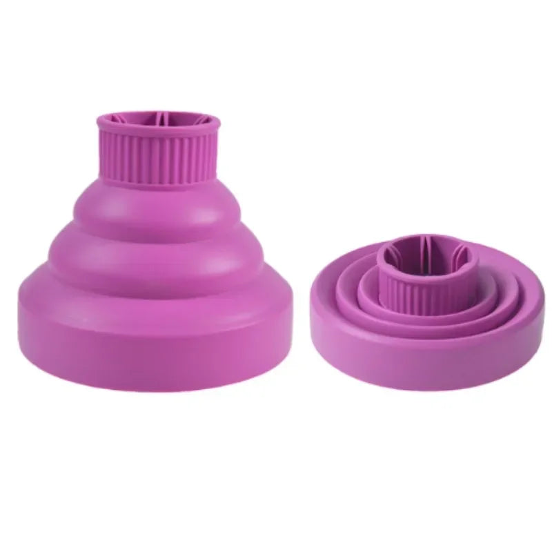 Silicone Hair Styling Tool Accessories Suitable Universal Hair Curl Diffuser Cover Diffuser Disk Hairdryer Curly Drying Blower