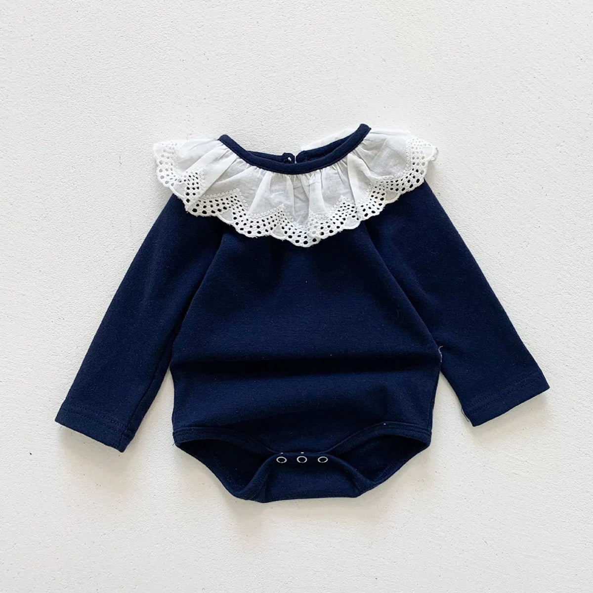 2023 Baby Girl Romper Long Sleeve Clothes Sweet Lace Newborn Baby Rompers For Girls Jumpsuit Spring Autumn Baby Boys Romper