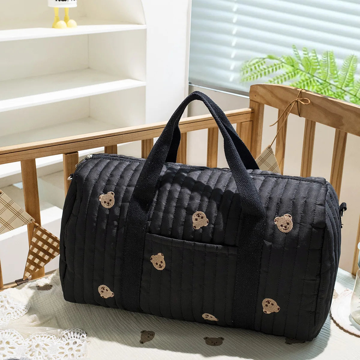 Large Mommy Bag Maternity Baby Diaper Storage Bag Large Capacity Baby Items Organizer Women Travel Bag Multi-functional Handbag