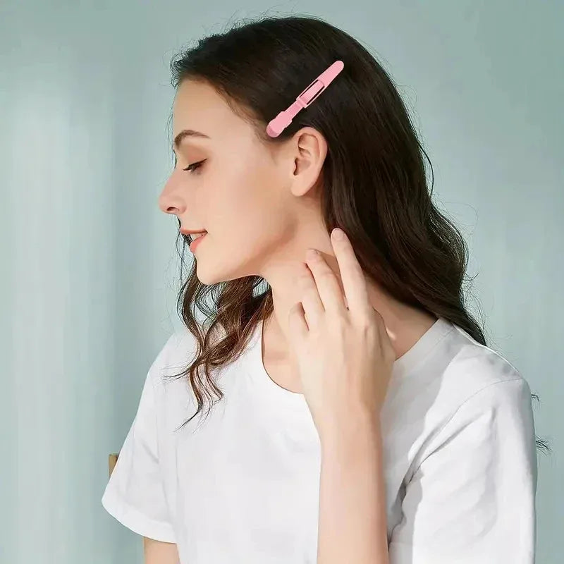 5-30Pieces Crocodile clip Plastic Anti-Slip Hair Clip Black/Pink/White Durable Hairpin Hair Styling Accessories Unisex