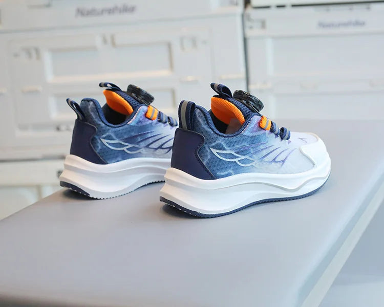 Tenis Child Shoe Casual Sneaker for Boy Kid Shoe for Girl Rotating Buttons Running Shoe for Girl Soft Sole Mesh Braeathable Shoe