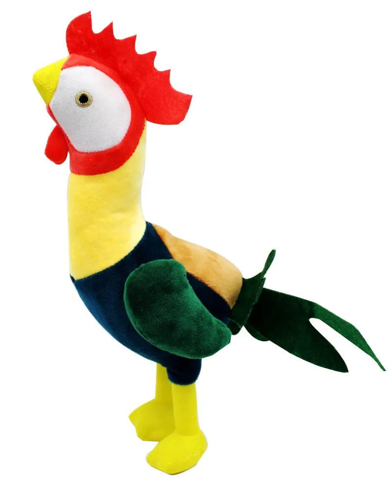 Gilrs Princess Moana Wig and Necklace Flower Clip Dress Up Set Halloween Vaiana Costume Accessories Moana Pet Pig and Cock Toys