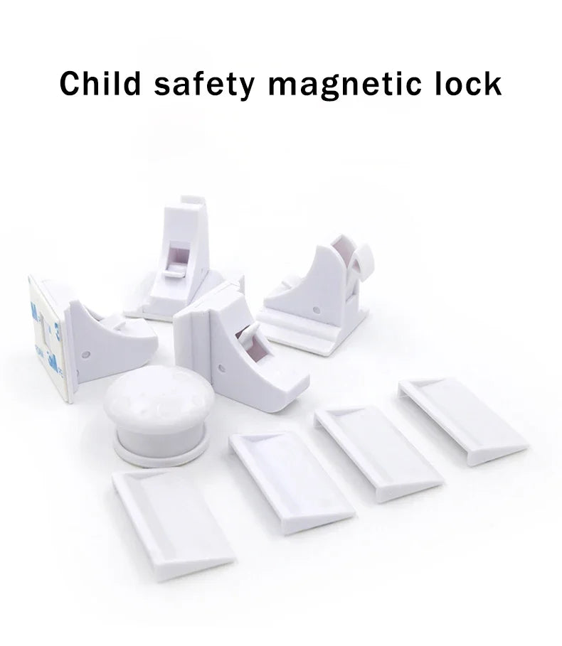 Baby Safety Lock Invisible Lock Kids Security Drawer Latch Cabinet Door Magnetic Child Safety Lock Limiter Children Protection