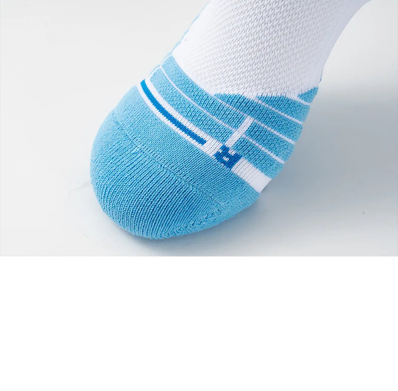 Men Sports Sock Women Breathable Compression Crossborder Supply Running Riding Cycling Knee Basketball Biking Hockey Soccer W101