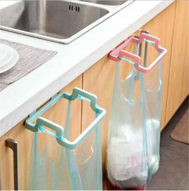 Kitchen Hanging Trash Can Home Living Room Desktop Flip Iron Storage Bucket Practical Garbage Home Small Tools Accessories