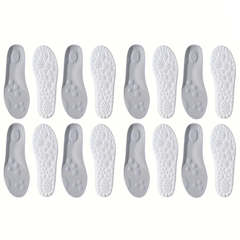 Elastic Sport Insoles – Breathable Arch Support Cushion Pads
