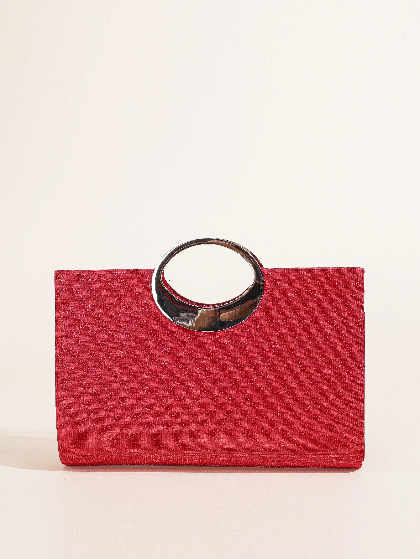 Women Crystal Oval  Handle Glitter Clutch Purses for Women Evening Bags Party Clutches Wedding Purses Cocktail Prom Handbags