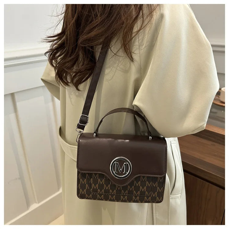 2025 Women's Bag Large Capacity Handbag Women's Bag New Women's Bags Texture Single Shoulder Big Bag Mom's Bags