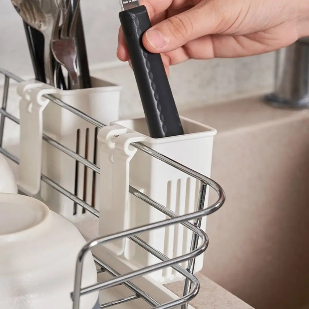 Multifunctional Kitchen Chopsticks Holder Hanging Durable Tableware Storage Rack Kitchen Organizer Save Space Tableware Holder