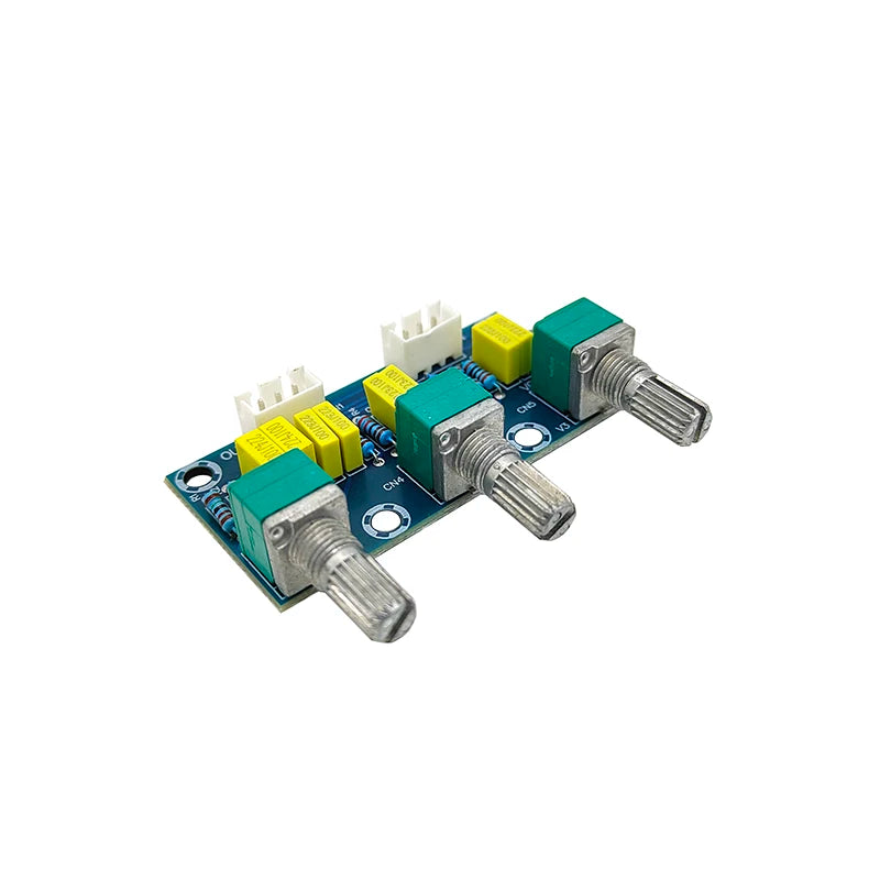 Diy Electronic PCB Board Passive Tone Board Amplifier Preamp Power Module Low High Sound Amplifier Board Adjustment Electonic
