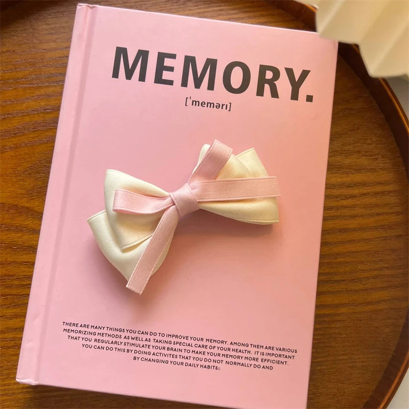 Korean Bow Headwear Sweet Girl Bowknot Princess Hair Clips Kids Bangs Clips Hair Accessories for Girl
