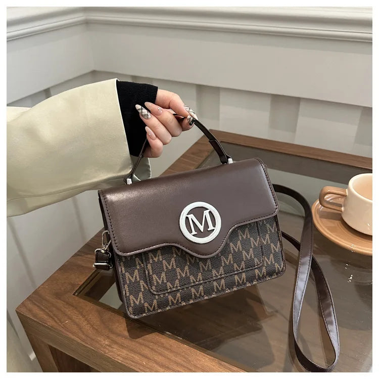 2025 Women's Bag Large Capacity Handbag Women's Bag New Women's Bags Texture Single Shoulder Big Bag Mom's Bags