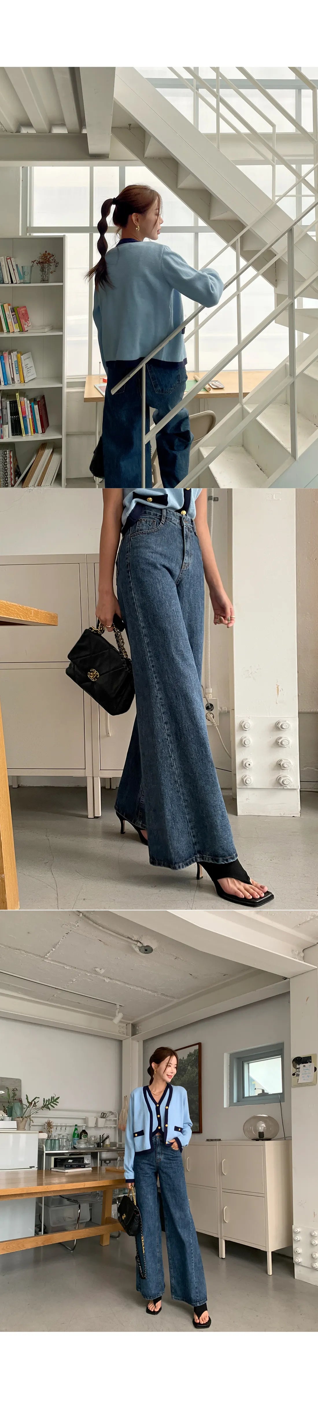 New High Quality Spring Knitted Long Sleeve V-neck Cardigan Coat + Sexy Short Camisole Crop Top Sweater Two Piece Sets Elegant