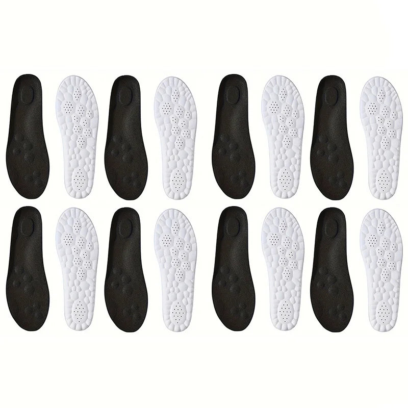 Elastic Sport Insoles – Breathable Arch Support Cushion Pads