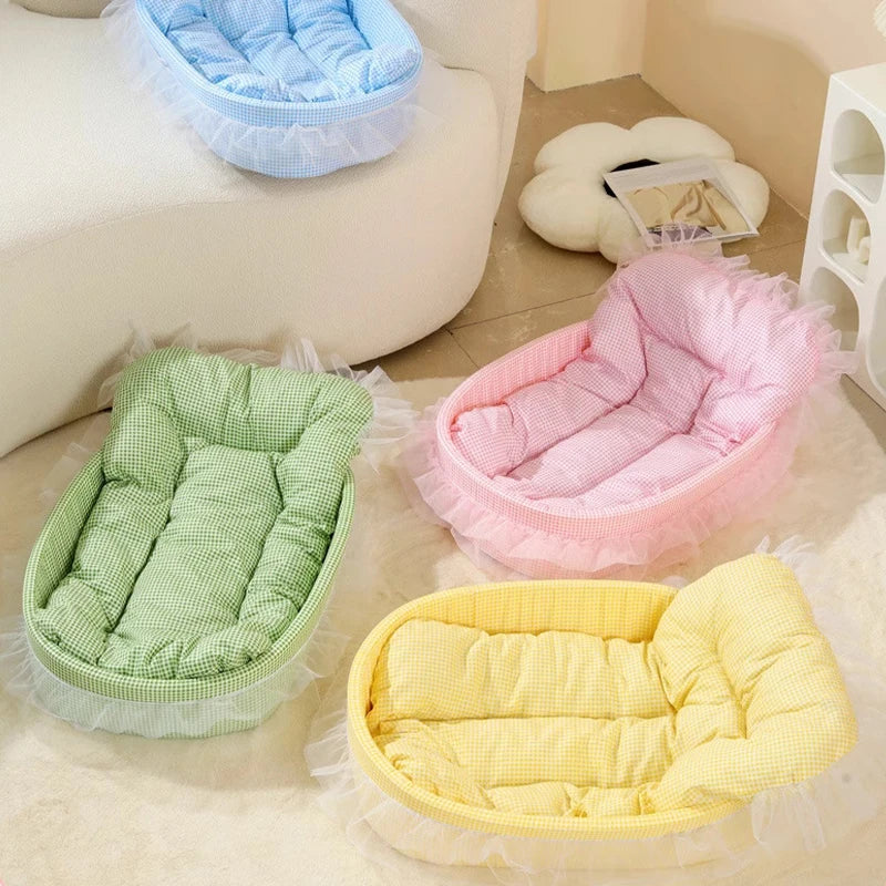 Cat's Nest Four Seasons Universal Non Stick Hairy Mat For Spring, Summer, Autumn, Winter, Small Dog House Small Nest Cat's Nest