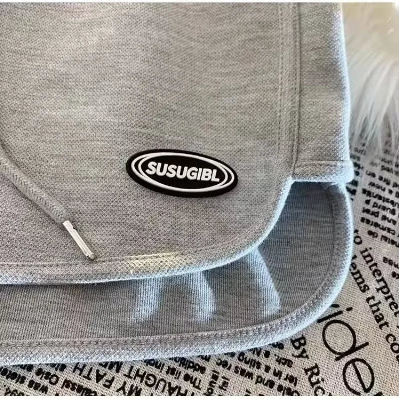 Women Casual Drawstring Sports Shorts Summer Thin High Waist Yoga A-line Shorts Loose Women Running Straight Trousers