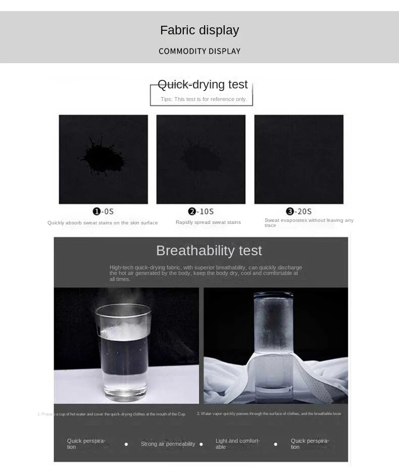 Sports suit men's summer fitness short sleeve men's fast drying clothes running loose casual Sportswear large