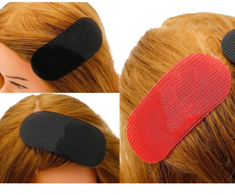 2/4PCS Hair Gripper Sticker Hairdressing Magic Nylon Barber Grippers Mens Oil Head Hair Tapes Salon Cutting Styling Accessories