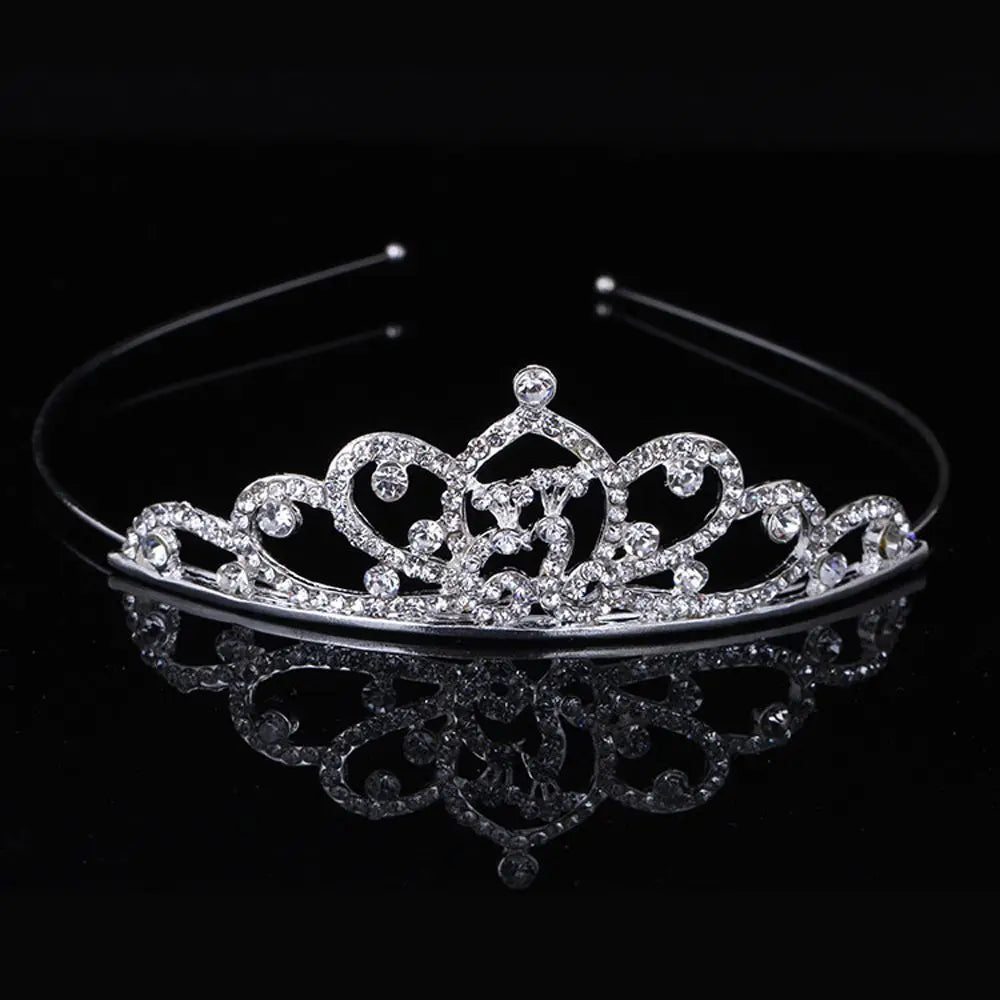 Crystal Wedding Tiaras Bridal Tiara Crown Headbands Women Girl Headpiece Prom Hair Ornaments Wedding Head Jewelry Accessories