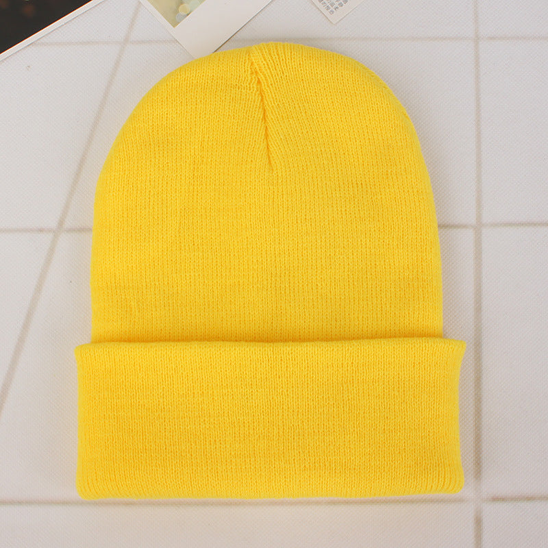 Winter Hats Unisex New Beanies Hat Knitted Solid Cap For Women Men Autumn Female Beanie Warmer Bonnet Men Casual Cap Wholesale