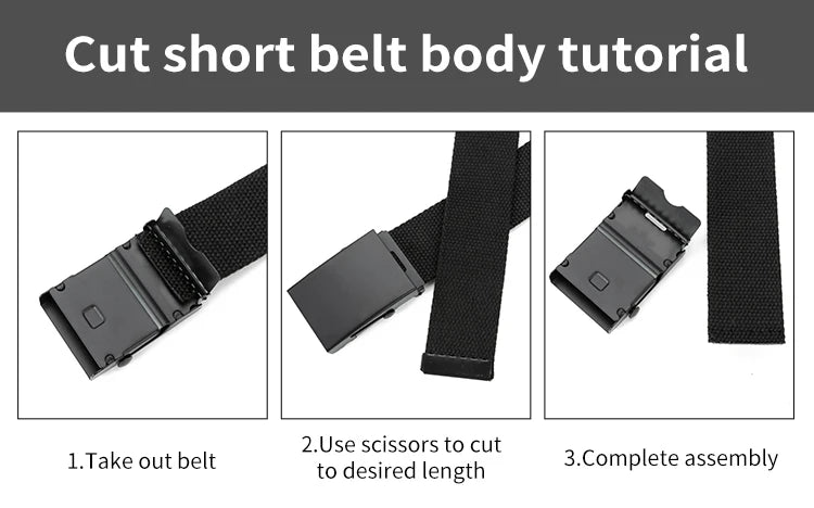 New Men Belt New Fashion Unisex Waist Belt Jeans Male Casual Luxury Canvas 3.8cm Webbing Waistband Ceinture Femme