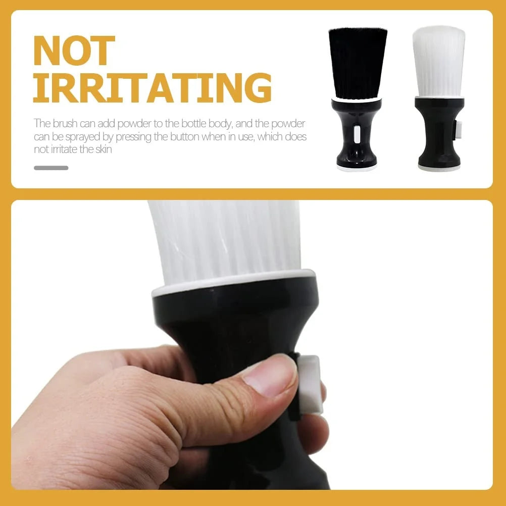 Barber Shop Broken Hair Duster Brush Black Hairdressing Wipe Neck Hair Cleaning Duster Hair Cutting Shaving Brush Styling Tools