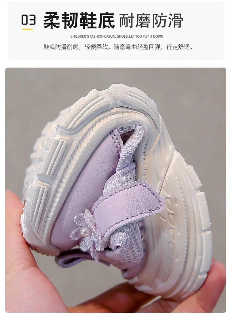 Summer Sandals New Fashion Simple Girls' Shoes Anti Slip Soft Comfort Beach Casual Shoe Breathable Versatile Simple Sports Shoes