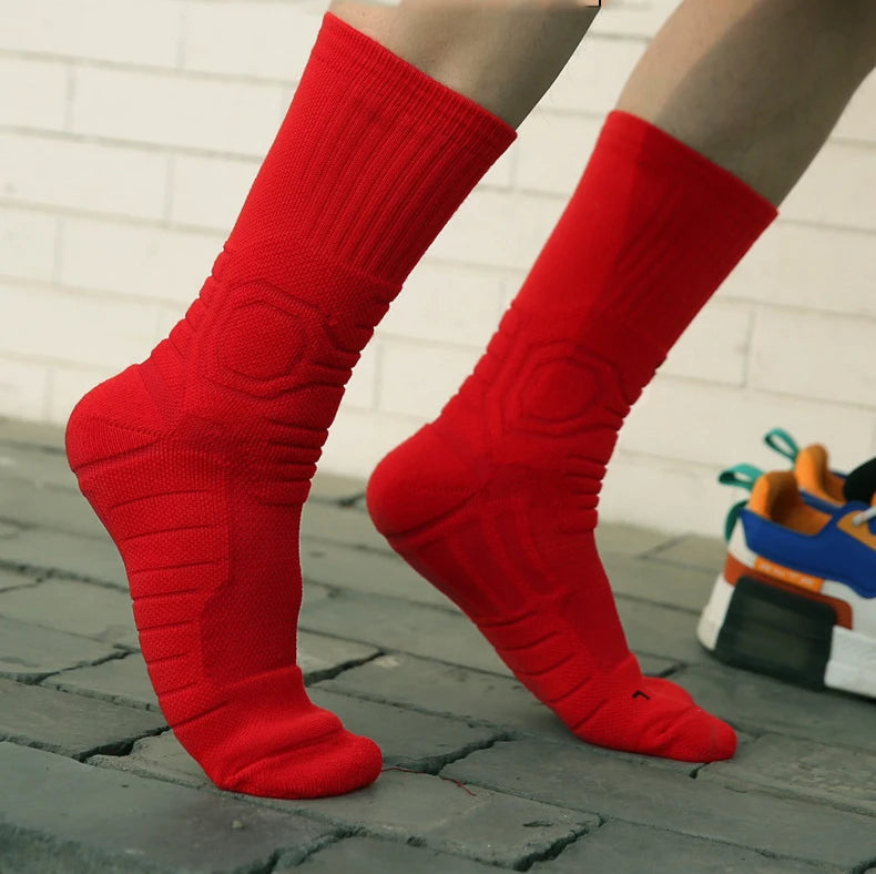 Men Sports Sock Women Breathable Compression Crossborder Supply Running Riding Cycling Knee Basketball Biking Hockey Soccer W101