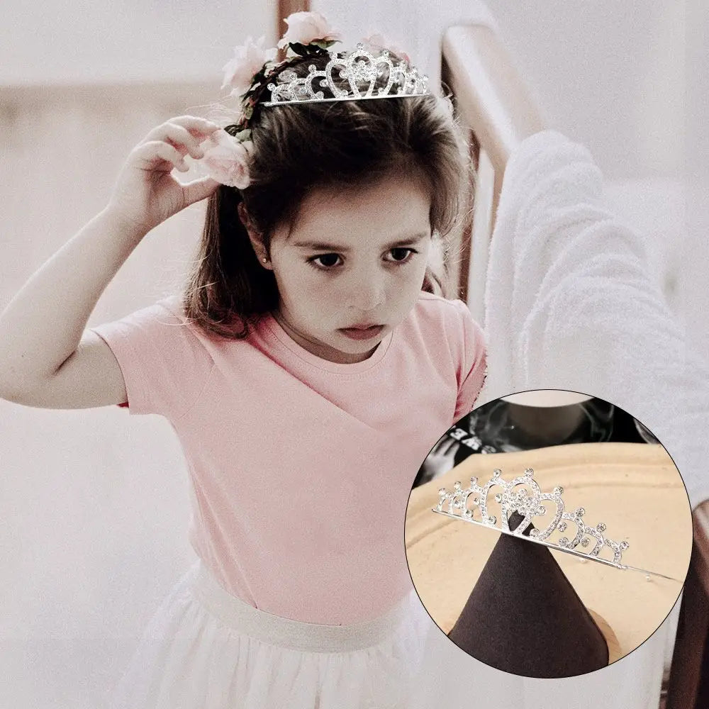 Crystal Wedding Tiaras Bridal Tiara Crown Headbands Women Girl Headpiece Prom Hair Ornaments Wedding Head Jewelry Accessories