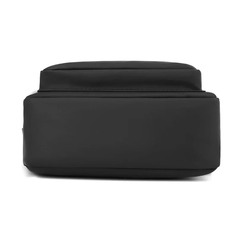 Messenger Sling Bags for Men Casual Oxford Small Zipper Crossbody Pouch Simple Mini Crossbody Phone Bag Male Side Shoulder Bag