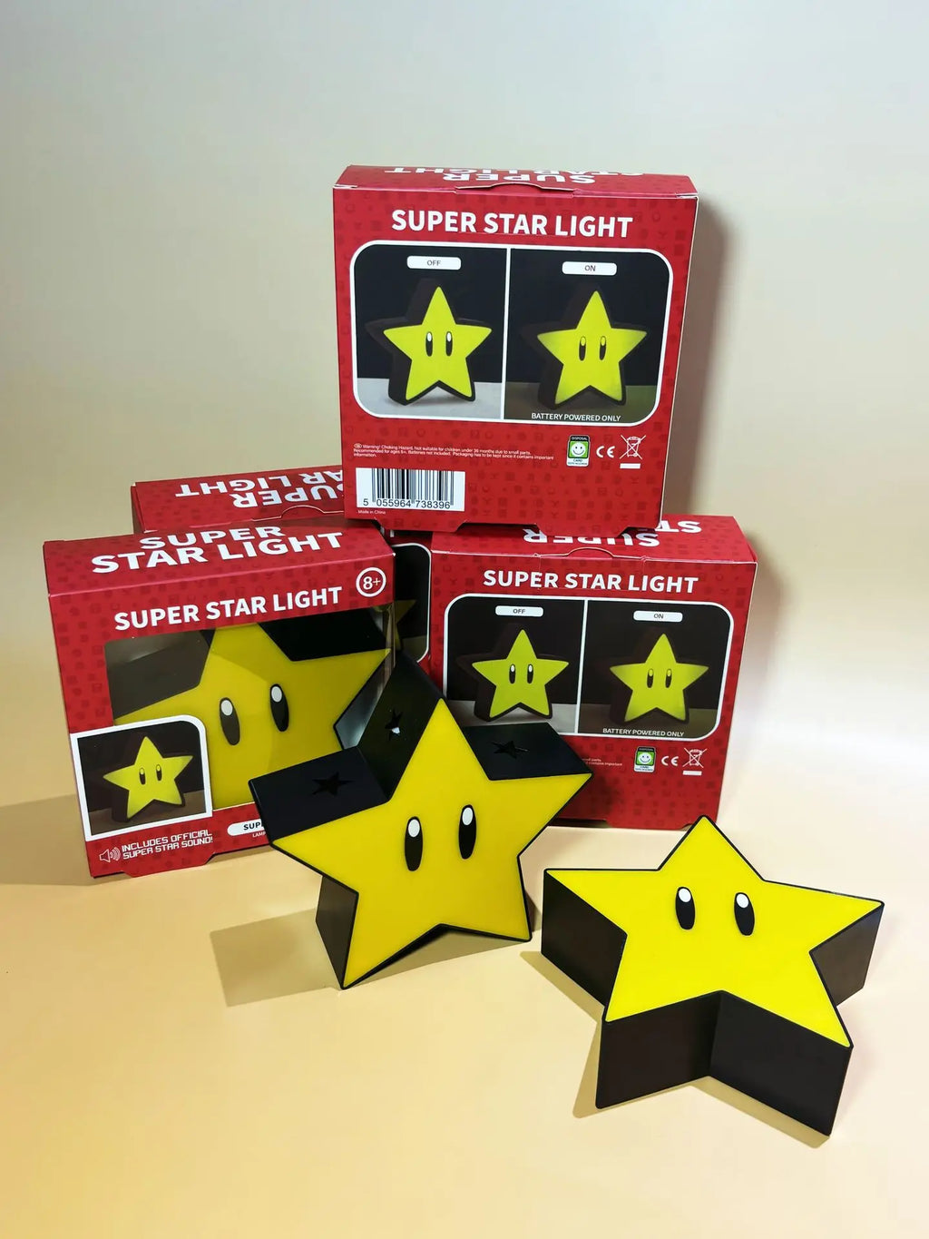 2026 New Super Star Light Cartoon Figure Led Music Night Light Sound Usb Charging Desk Lamp For Gifts Xmas Toys Wholesale Gifts