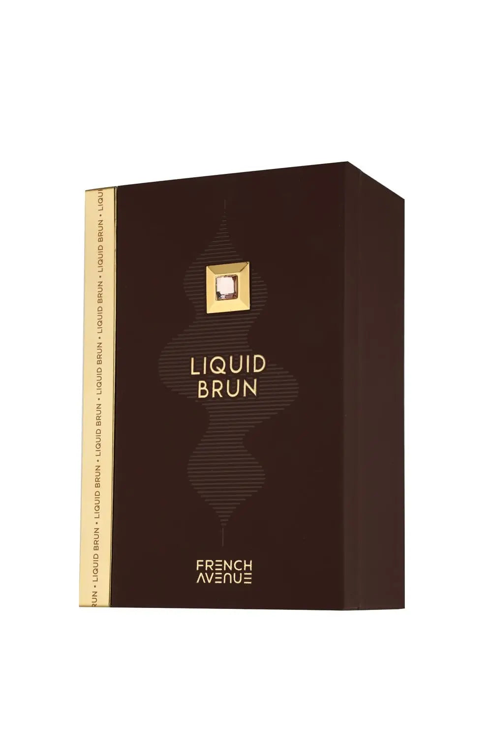 French Avenue Liquid Brun EDP for Men 3.4oz/100ml – Warm Woody Amber Long Lasting Cologne, Holiday Gift