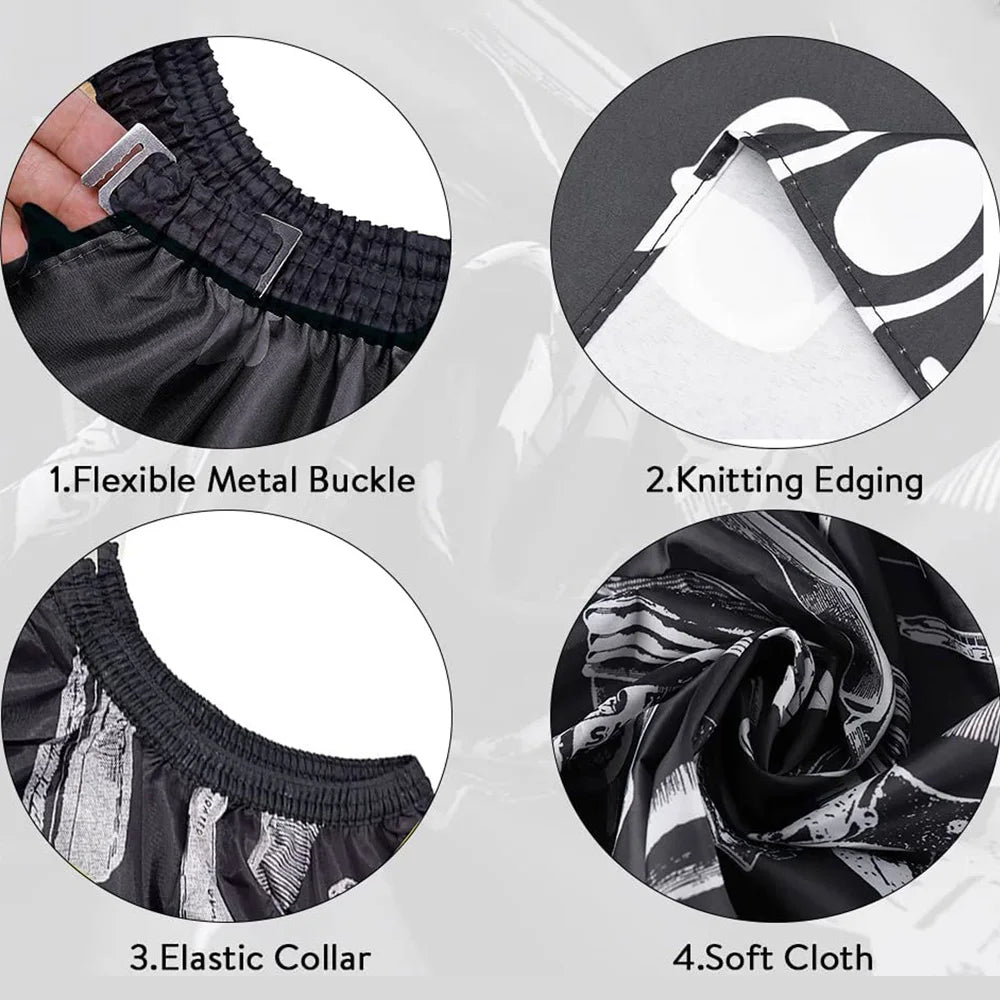 Hairdressing Bibs Hairdressing Bibs For Perming And Dyeing Printed Perming And Dyeing Non-Stick Barber Professional Barber Cape
