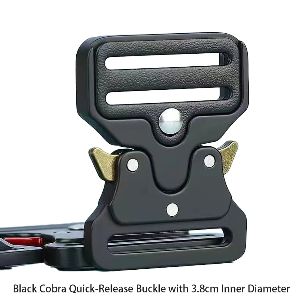 Durable Tactical-Grade Nylon Canvas Belt for Outdoor Hunting & Survival | Heavy-Duty Multi-Function Design for Men & Unisex Use