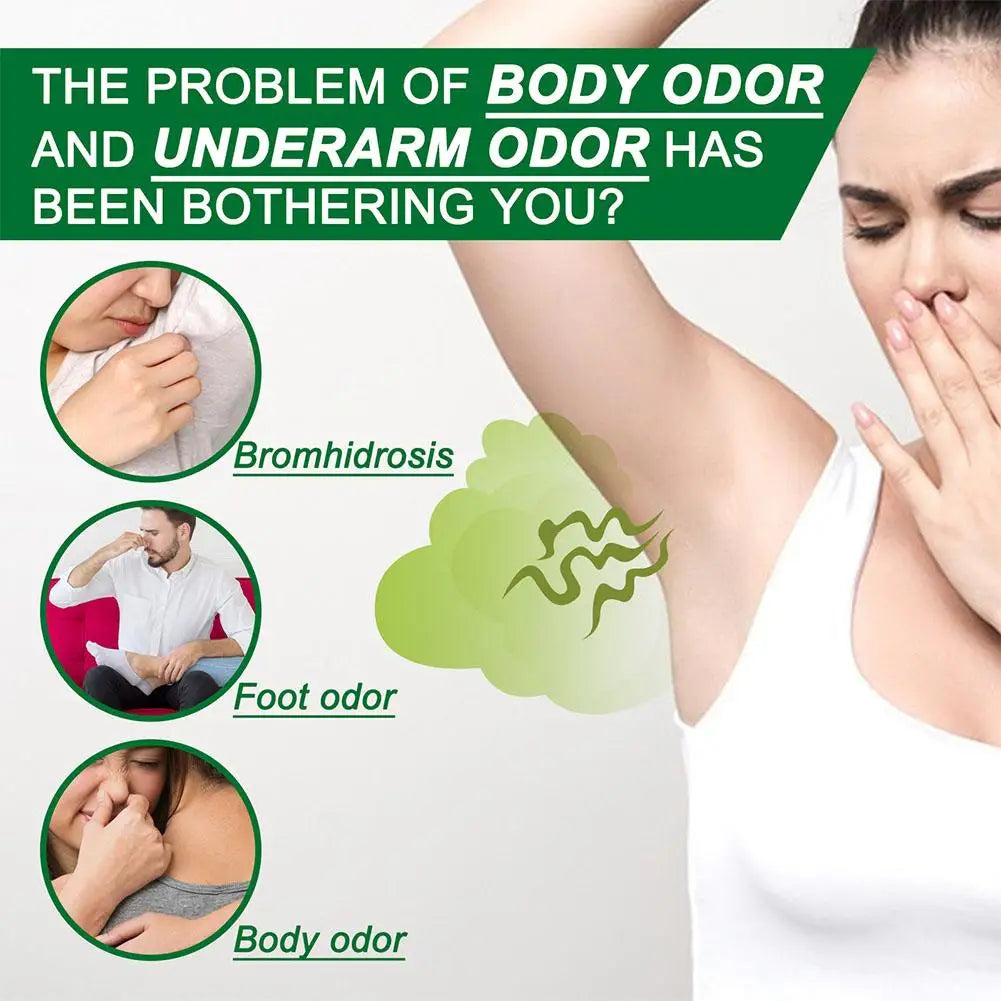 Armpit Odor Removal Cream Underarm Bad Smell Removal For Man And Woman Body Refreshing Lasting Aroma Skin Care Cream