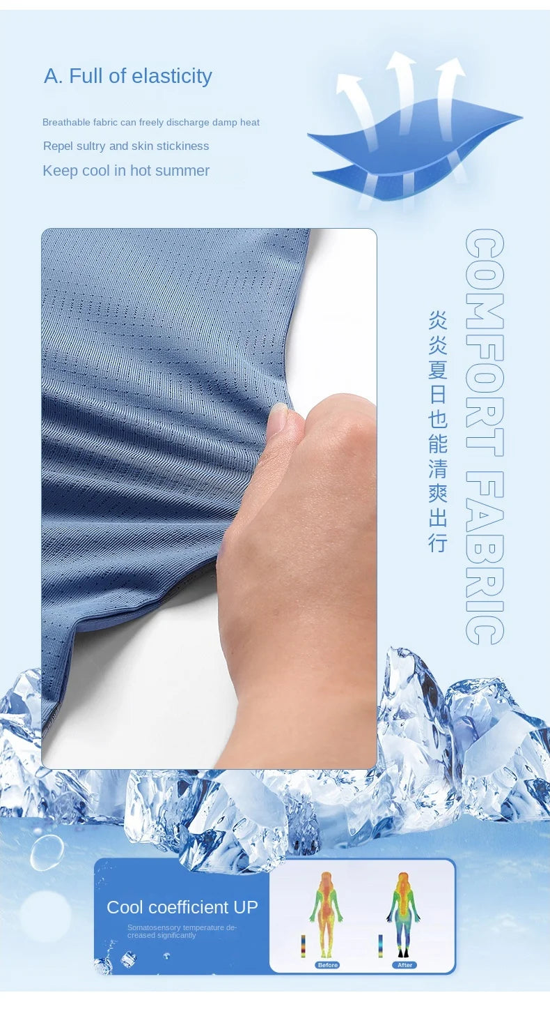 Running T-shirt Men Summer Ice Silk Thin Top Reflective Printing Quick Dry Short Sleeve Breathable Fitness Sports T-shirt 5XL