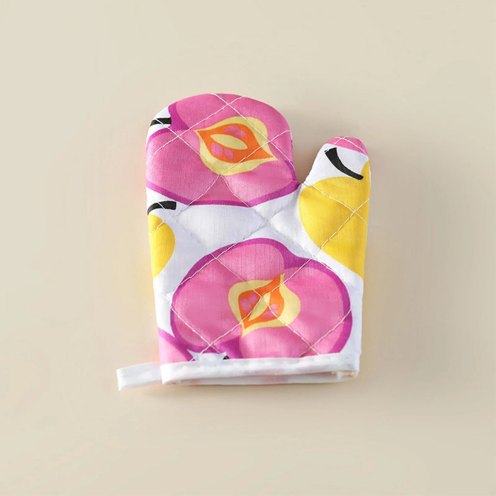 Kids Oven Baking Gloves Oven Mitts Microwave Oven Gloves Kitchen Microwave Oven Glove Non-Slip Gloves Baking Tools Bakeware