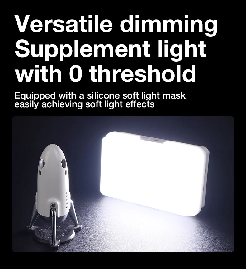 Video light 40W portable camera light CRI 95+ 2500-9000K LED panel digital photography lighting device used for YouTube