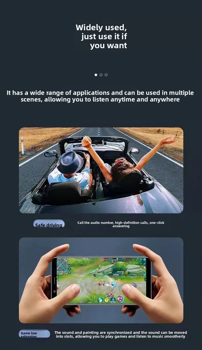 New Ear-hook Single Ear Buds Noise Cancelling Earphones for Running Comfortable Wireless Bluetooth Headset Dropshipping 2025