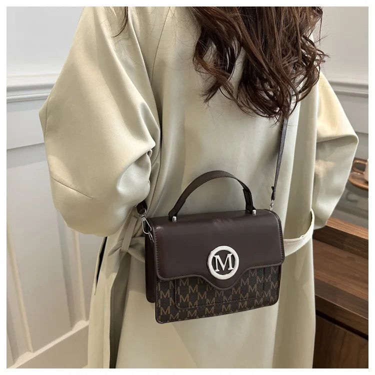 2025 Women's Bag Large Capacity Handbag Women's Bag New Women's Bags Texture Single Shoulder Big Bag Mom's Bags