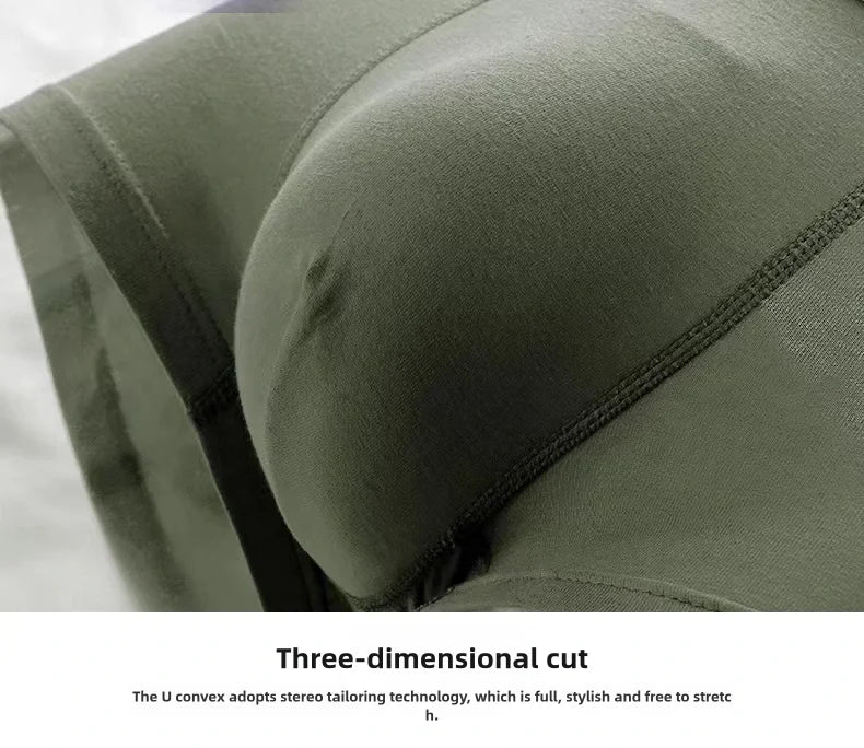 5-piece men's underwear, briefs, letters, breathable and comfortable set, multiple colors, L-4XL